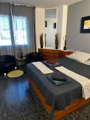 Cama o camas de una habitación en Sunnyside Lloret
