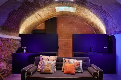 Zona de estar de Dormsy Pension Boutique