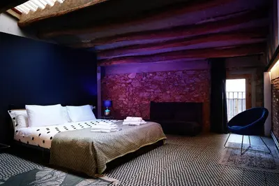 Cama o camas de una habitación en Dormsy Pension Boutique