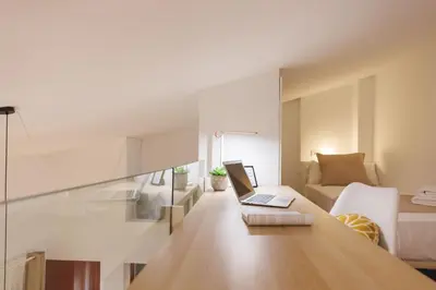 Cama o camas de una habitación en Bravissimo Plaça Catalunya 2-1, Duplex apartment