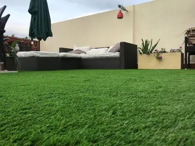 Jardín al aire libre en Ca La Luci