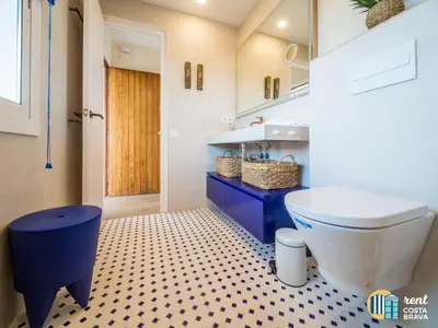 Un baño de Apartamento Panoramic en Platja d'Aro