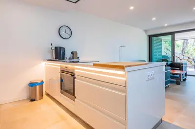 Una cocina o zona de cocina en AM-7 Llafranc 6 Pax