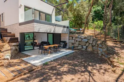Jardín al aire libre en AM-7 Llafranc 6 Pax
