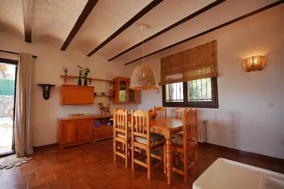 Una cocina o zona de cocina en Casa Vista al Mar