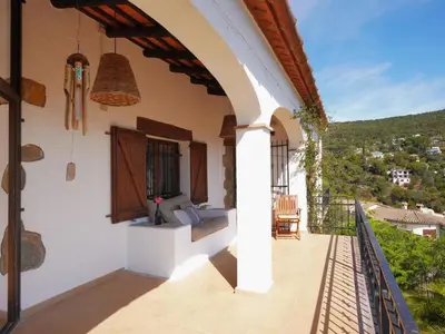 Un balcón o terraza de Casa Vista al Mar