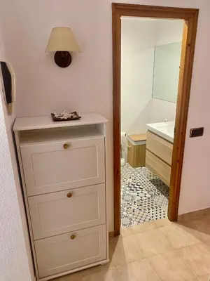 Cama o camas de una habitación en Calella centro