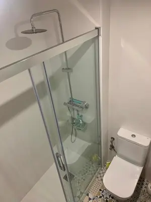 Un baño de Calella centro