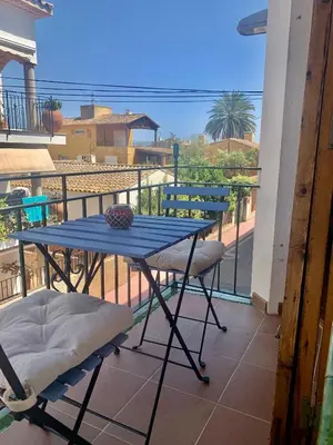 Un balcón o terraza de Calella centro