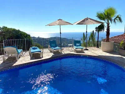 Paisaje cerca de esta villa