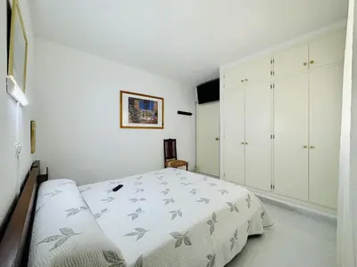 Cama o camas de una habitación en Ambient CostaBravaSi