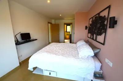 Cama o camas de una habitación en Villa Salamandre 10 people Costa Brava