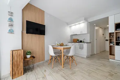 Una cocina o zona de cocina en Hauzify I Apartament Turismar