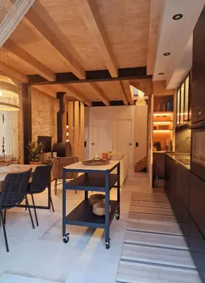 Zona de estar de Villa Bonica con Parking