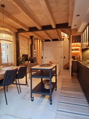 Zona de estar de Villa Bonica con Parking