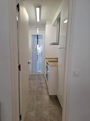Una cocina o zona de cocina en Apartamento vacacional Piscis