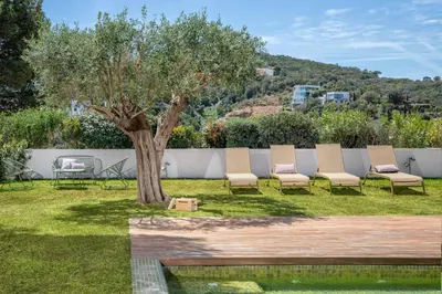 Paisaje cerca de esta villa