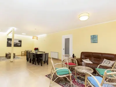 Zona de estar de Apartment Rioja by Interhome