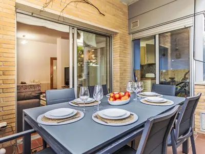 Zona de estar de Apartment Puerto Nuevo by Interhome
