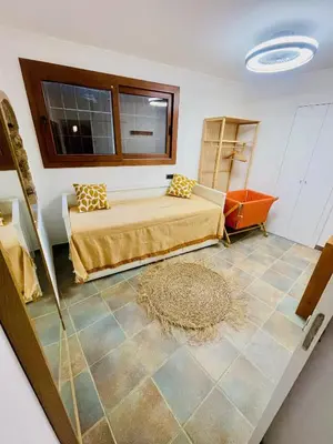 Cama o camas de una habitación en Casa de pueblo en Palamós