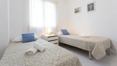 Cama o camas de una habitación en GERANIS