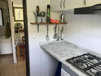 Una cocina o zona de cocina en Apartamento Begur (costa brava)