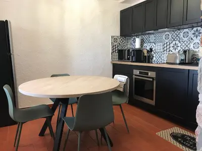 Una cocina o zona de cocina en Appt « Catalunya » BEGUR-PALS