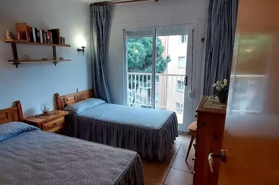 Cama o camas de una habitación en Bravaholidays-203 Wifi, Aire Ac.