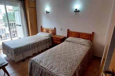 Cama o camas de una habitación en Bravaholidays-203 Wifi, Aire Ac.