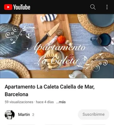 Certificado, premio, señal o documento que está expuesto en Apartamento “La Caleta”