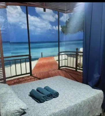 Cama o camas de una habitación en San Jordi Tossa de Mar