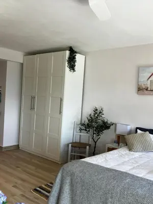 Cama o camas de una habitación en BEACH STUDIO/LOFT