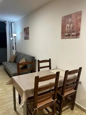 Zona de estar de Central Apartment