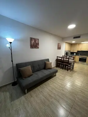 Zona de estar de Central Apartment