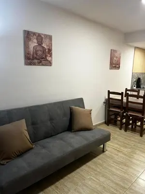 Zona de estar de Central Apartment