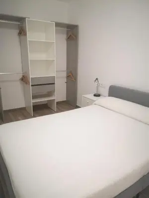 Cama o camas de una habitación en Apartament LA SAL