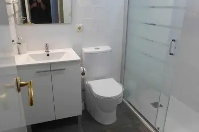 Un baño de Apartamento con increíbles vistas y terraza
