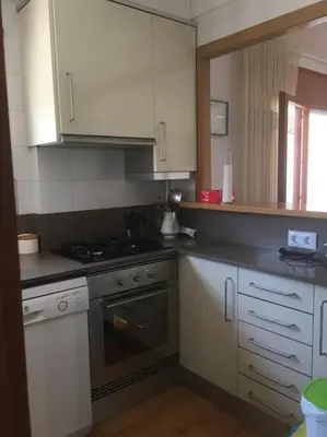 Una cocina o zona de cocina en Apartament amb vistes