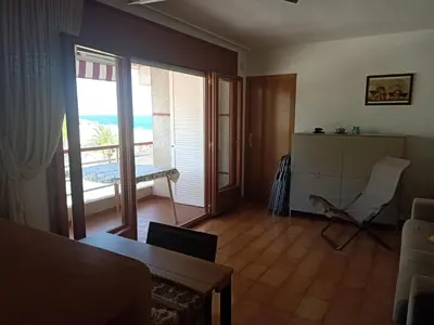 Zona de estar de Apartament amb vistes