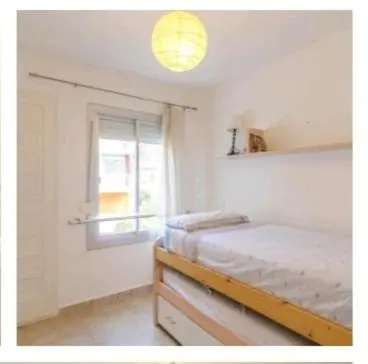 Cama o camas de una habitación en Apartamento Tossa