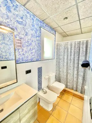 Un baño de Villa Only Adults 2 Pax · Piscina Privada · A/C · WIFI · BBQ