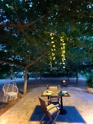 Jardín al aire libre en Villa Only Adults 2 Pax · Piscina Privada · A/C · WIFI · BBQ