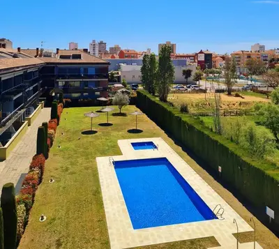 Piscina en o cerca de Apartamento nuevo en Sant Antoni de Calonge