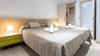 Cama o camas de una habitación en CAPDEVILA 9