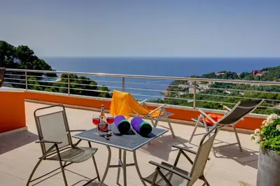 Paisaje cerca de esta villa