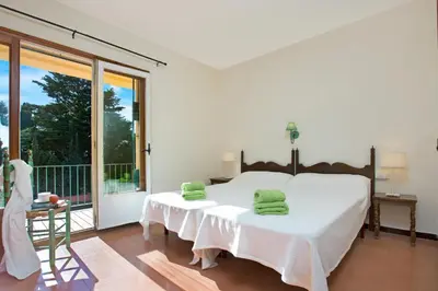 Cama o camas de una habitación en Can Batanc