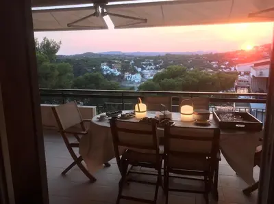 Paisaje cerca de este apartamento
