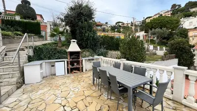 Un balcón o terraza de Villa Seaview