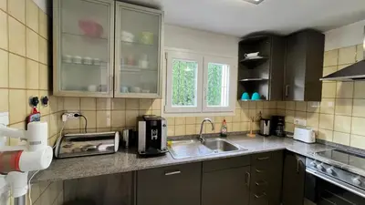 Una cocina o zona de cocina en Villa Seaview
