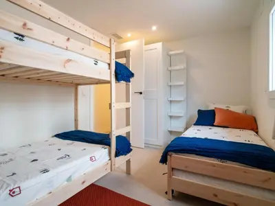 Cama o camas de una habitación en Holiday Home Rita by Interhome